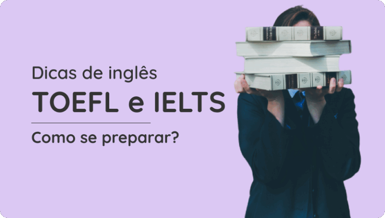 Imagem ilustrativa indicando como se preparar para estudar os exames do TOELF e IELTS